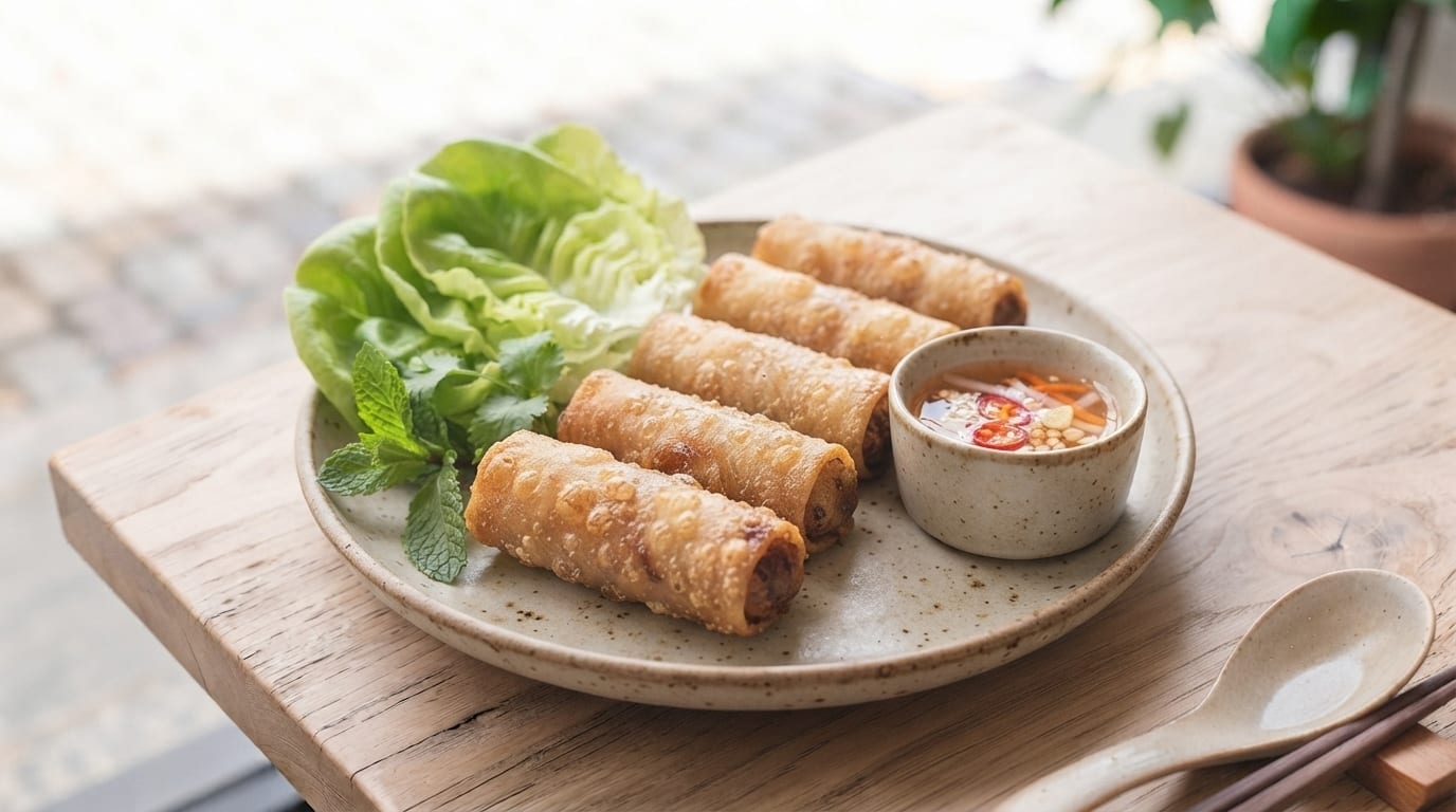 Crispy Spring Rolls (4)