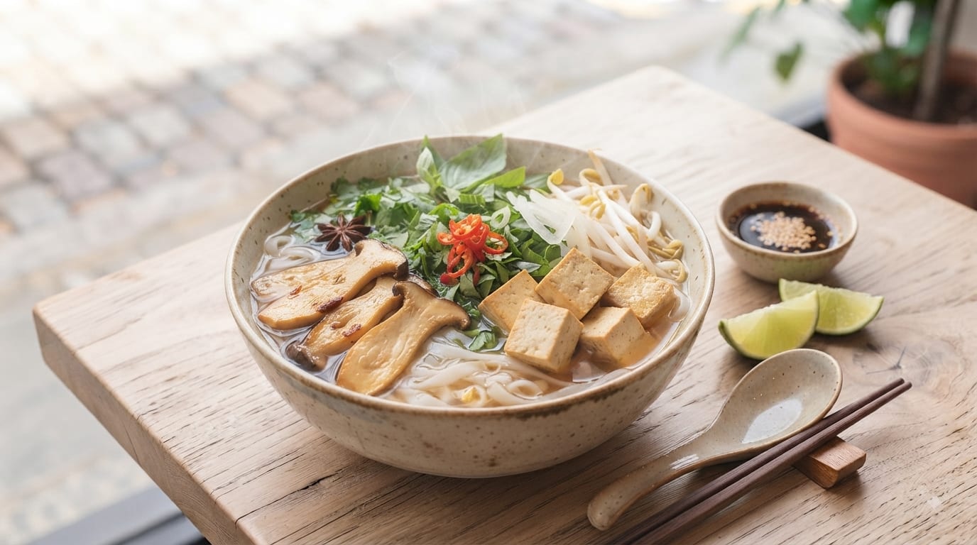 Tofu Mushroom Pho