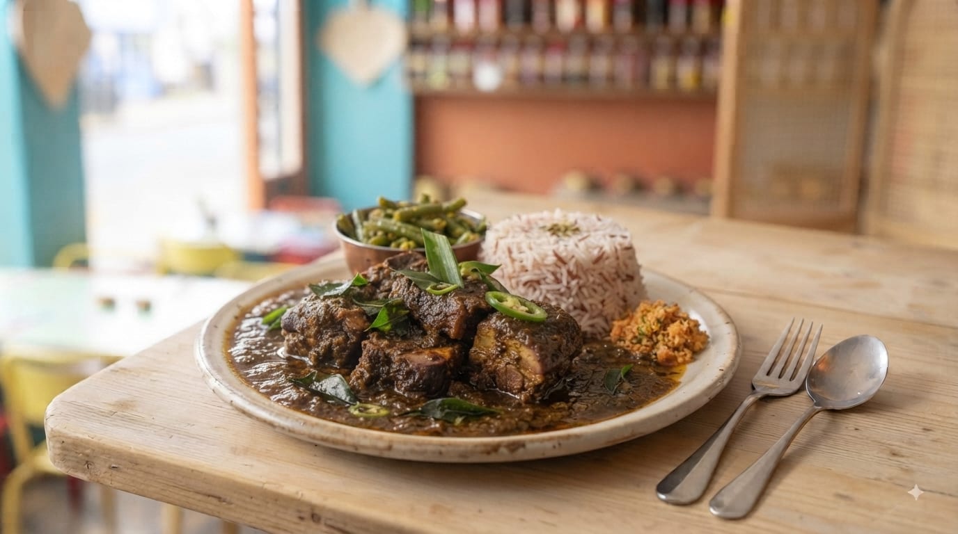Black Pork Curry