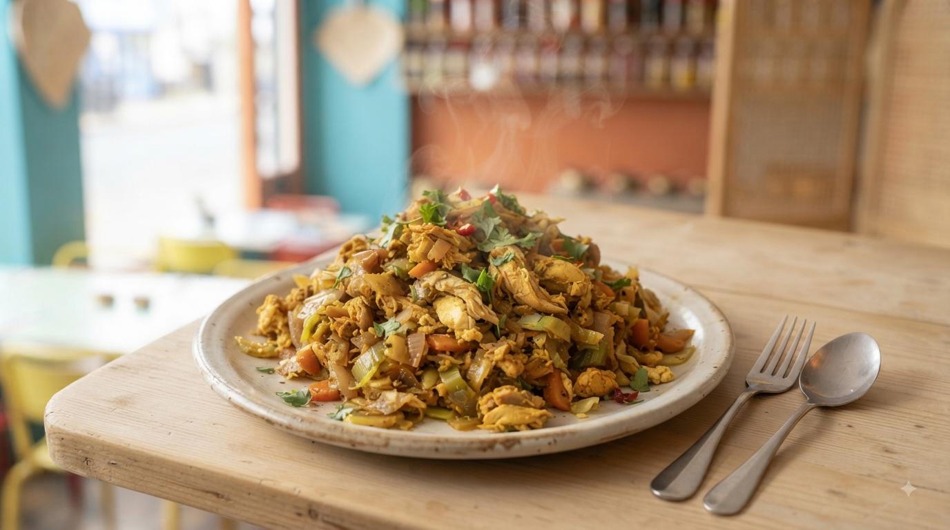 Chicken Kottu Roti