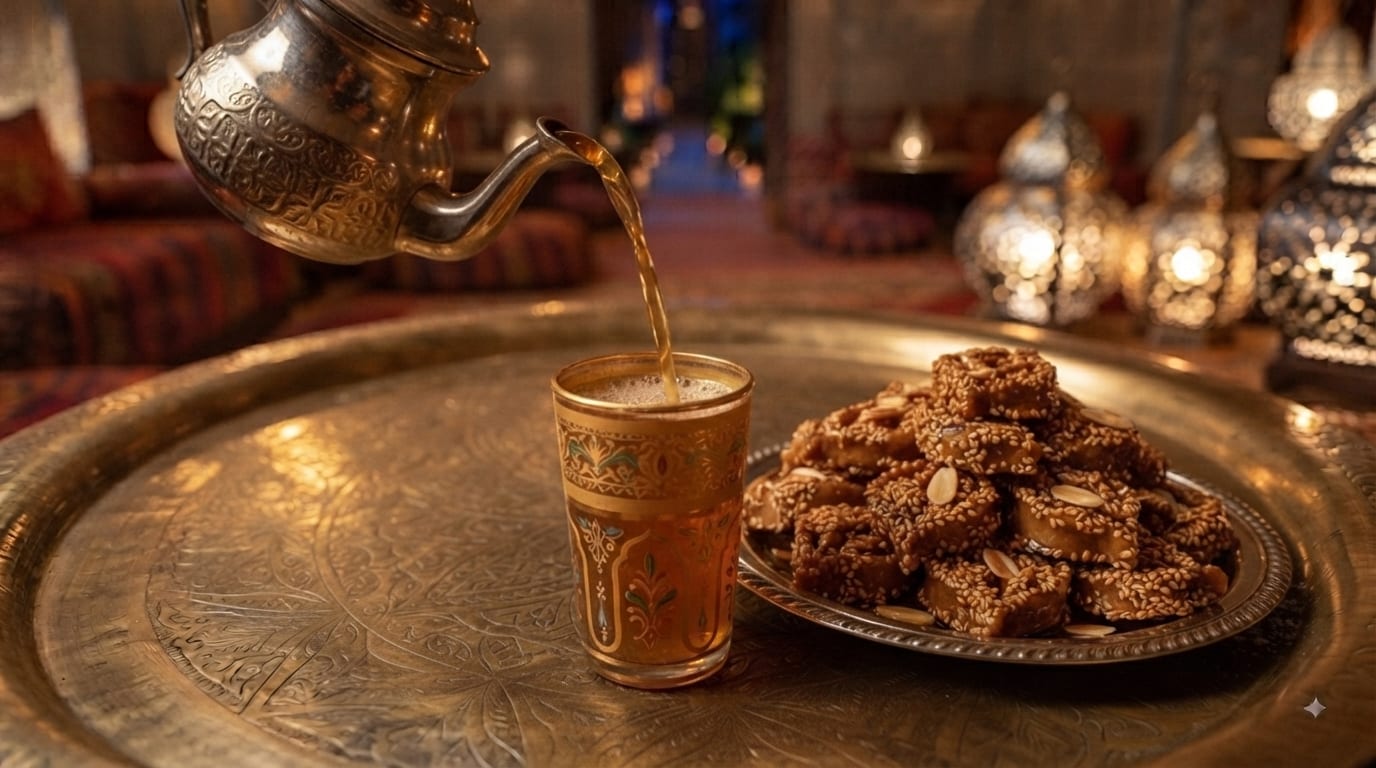 Mint Tea & Chebakia