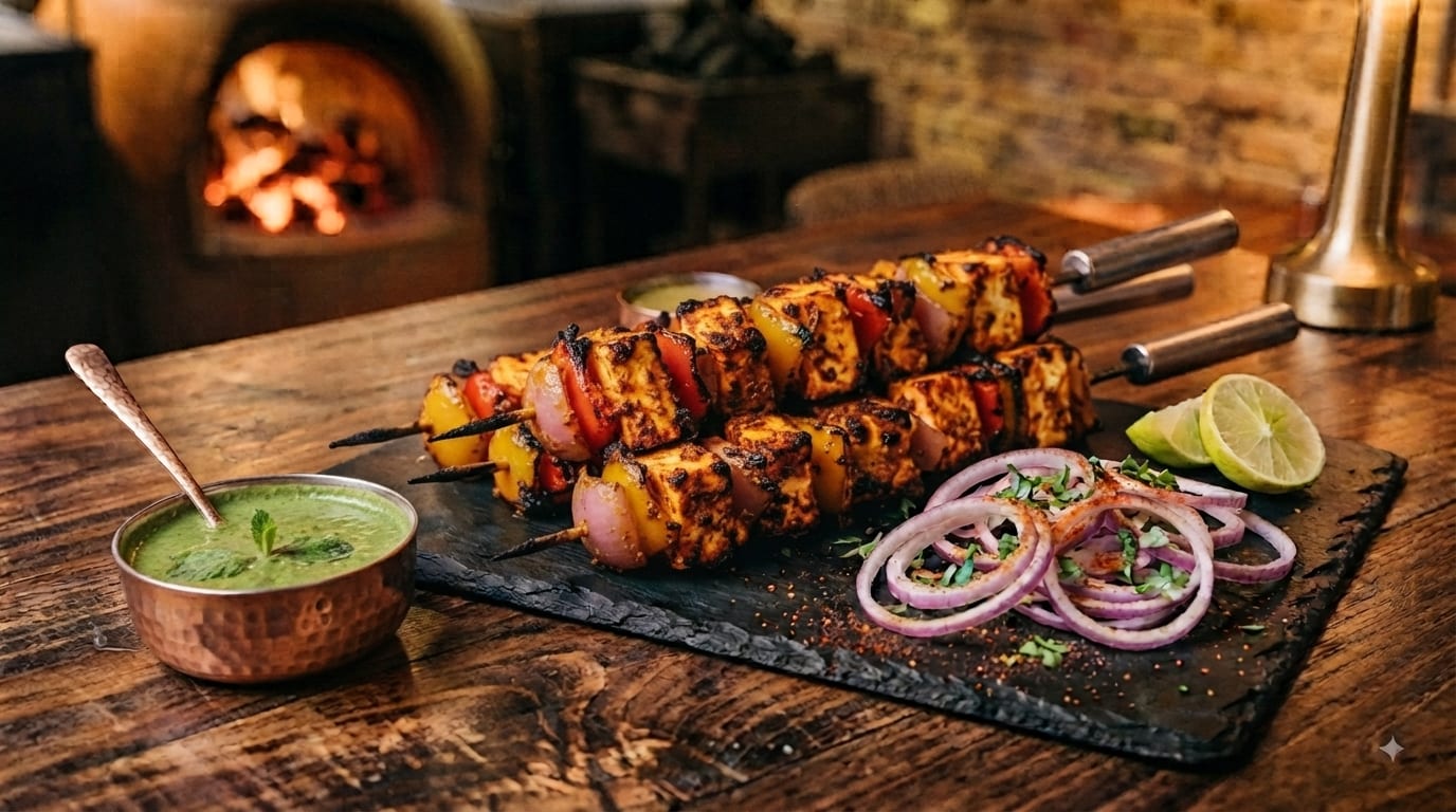 Paneer Shashlik