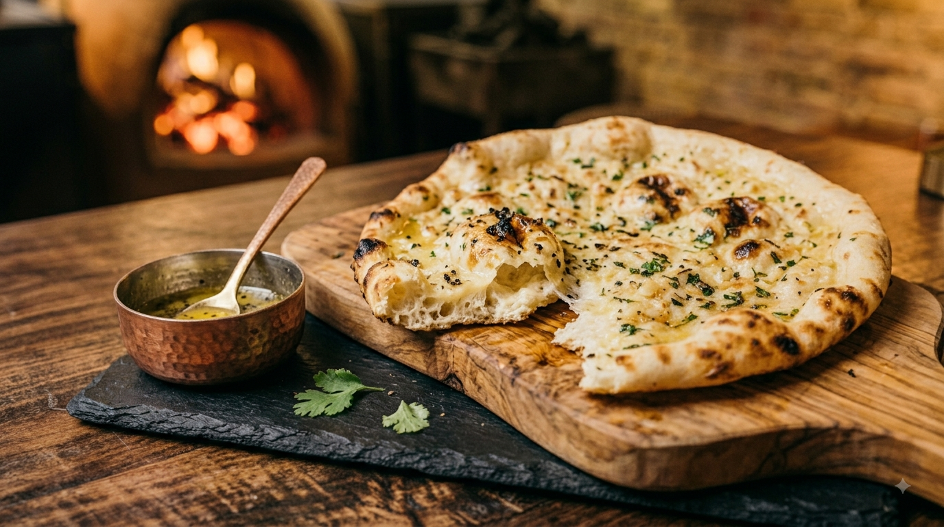 Truffle Butter Naan