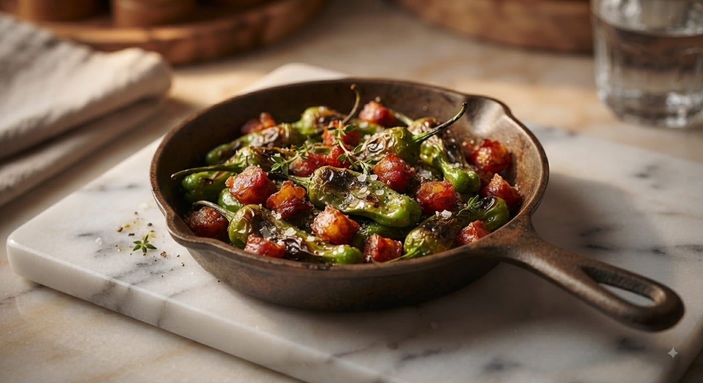 Padron & Chorizo Skillet