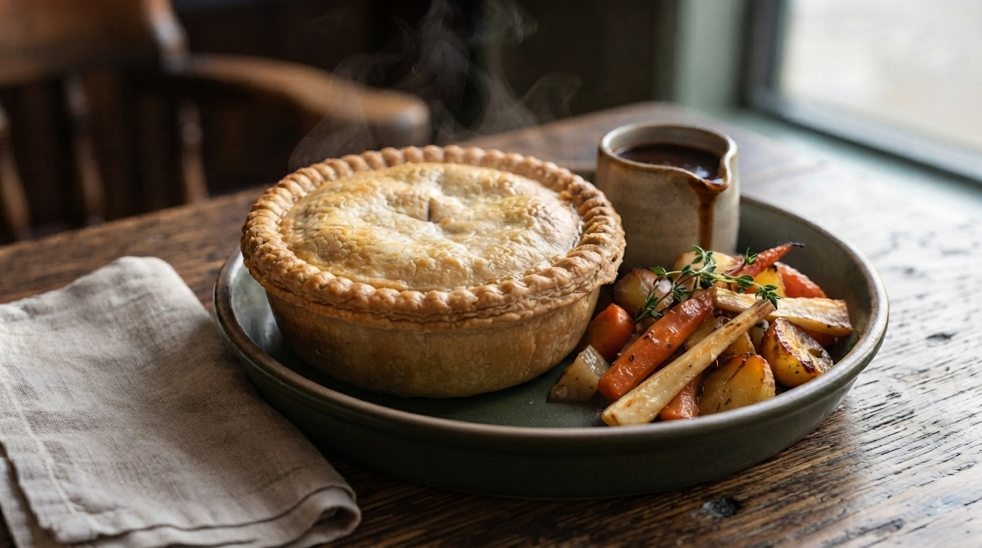 Venison & Stout Pie