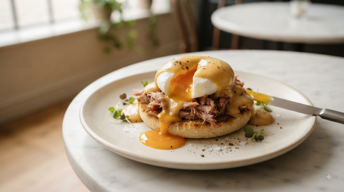 Velvet Eggs Benedict