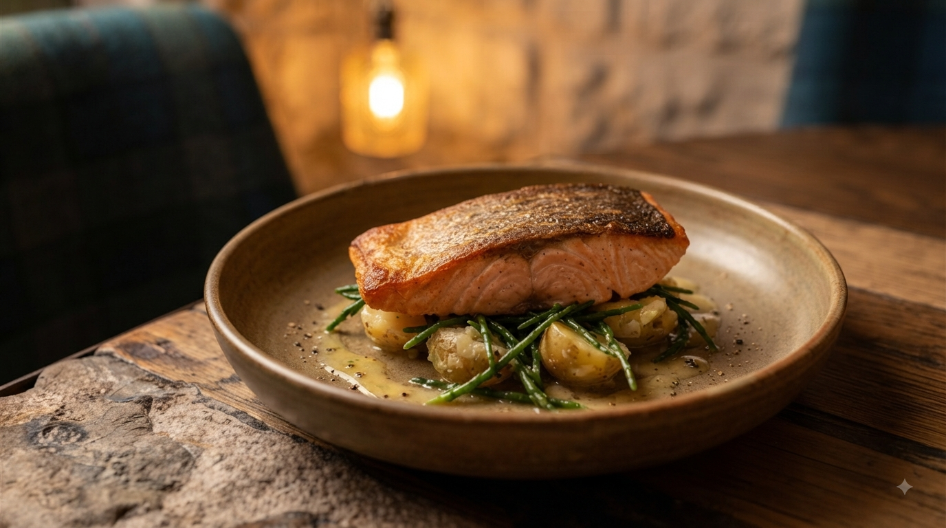 Pan-Seared Scottish Salmon